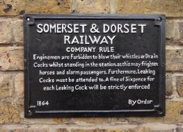 Somerset &amp; Dorset Sign