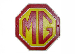 MG wall plaque